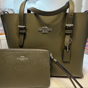 Coach Mollie 25 crossbody bag and coin purse